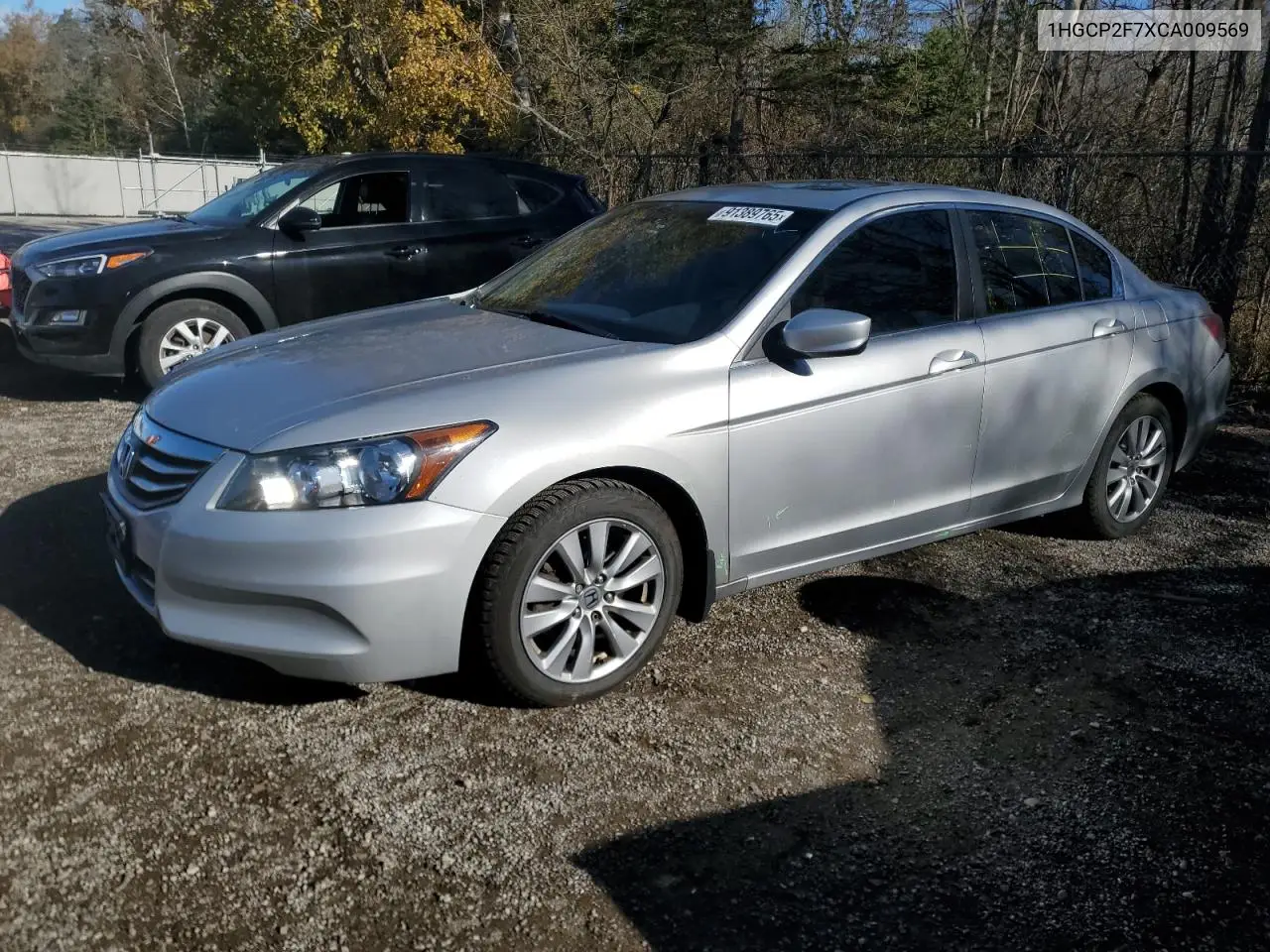 1HGCP2F7XCA009569 2012 Honda Accord Ex