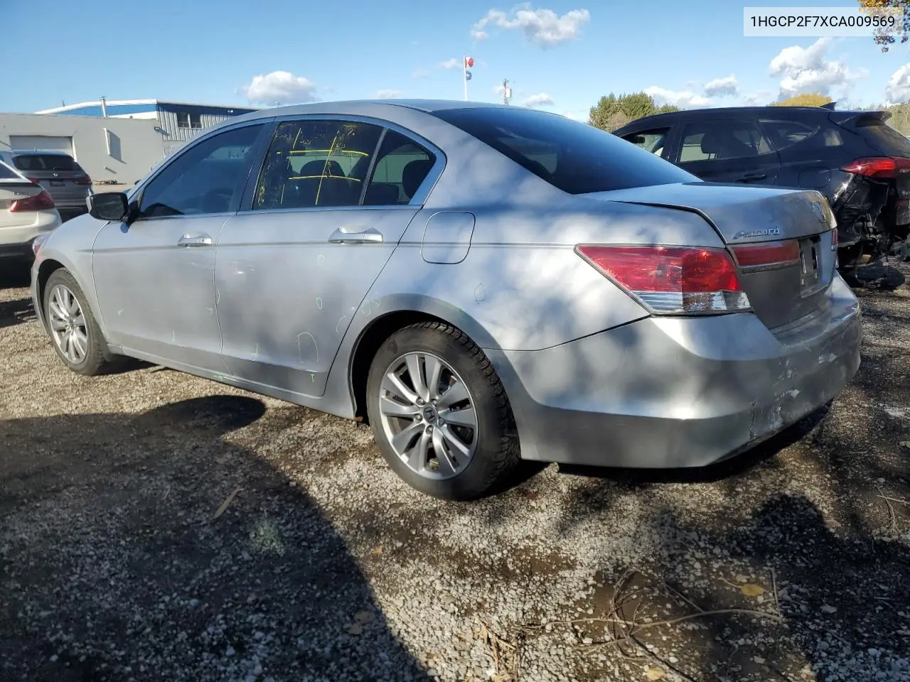 1HGCP2F7XCA009569 2012 Honda Accord Ex