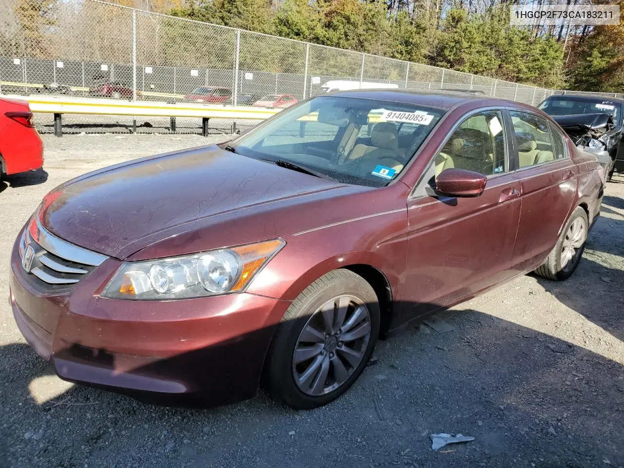 1HGCP2F73CA183211 2012 Honda Accord Ex