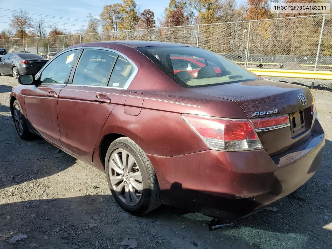 1HGCP2F73CA183211 2012 Honda Accord Ex