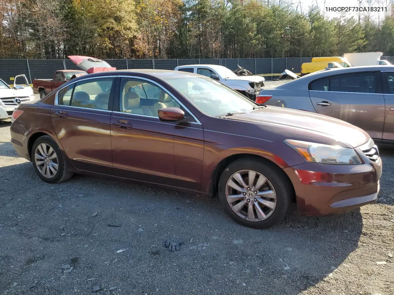 1HGCP2F73CA183211 2012 Honda Accord Ex