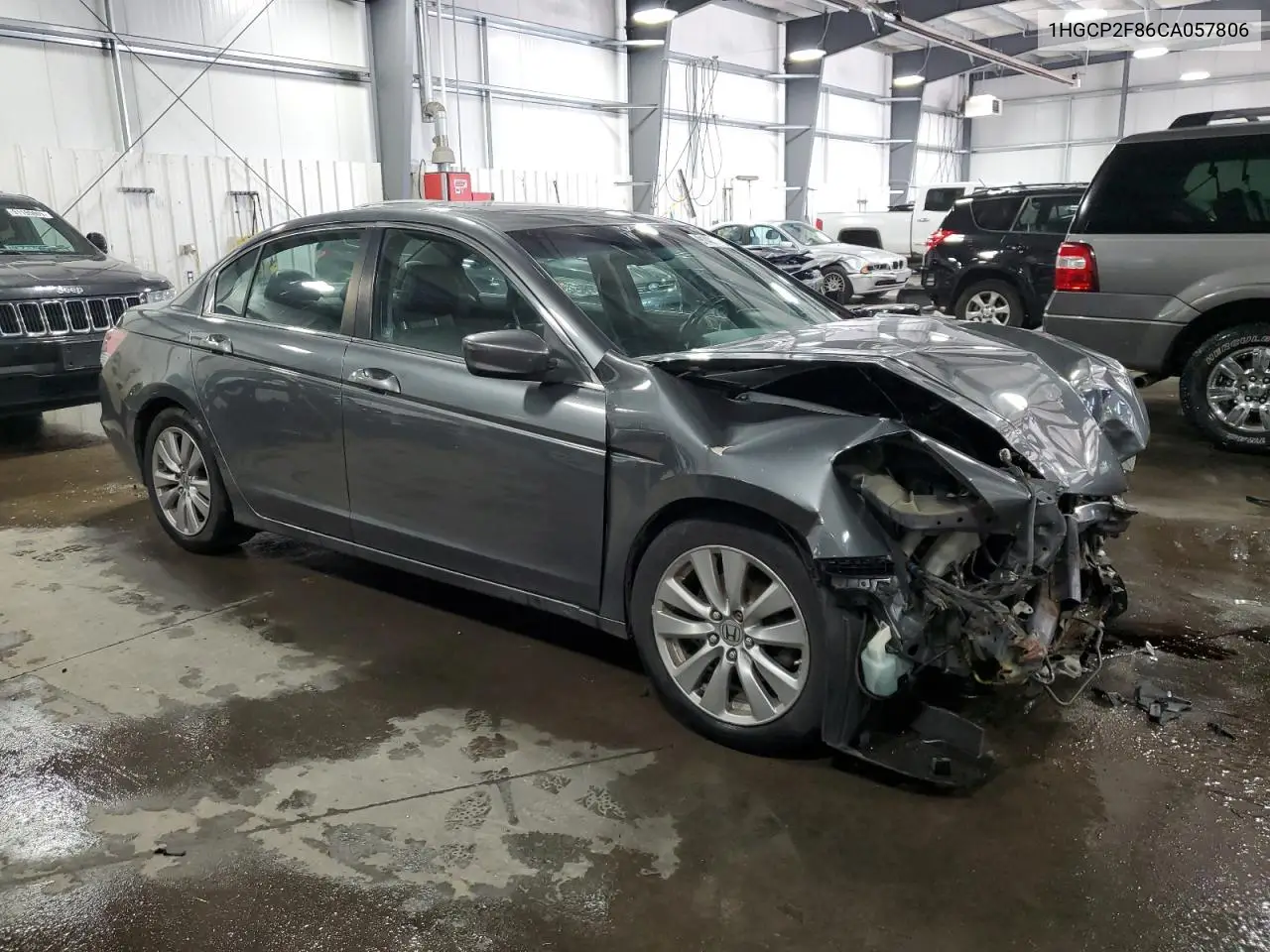 1HGCP2F86CA057806 2012 Honda Accord Exl