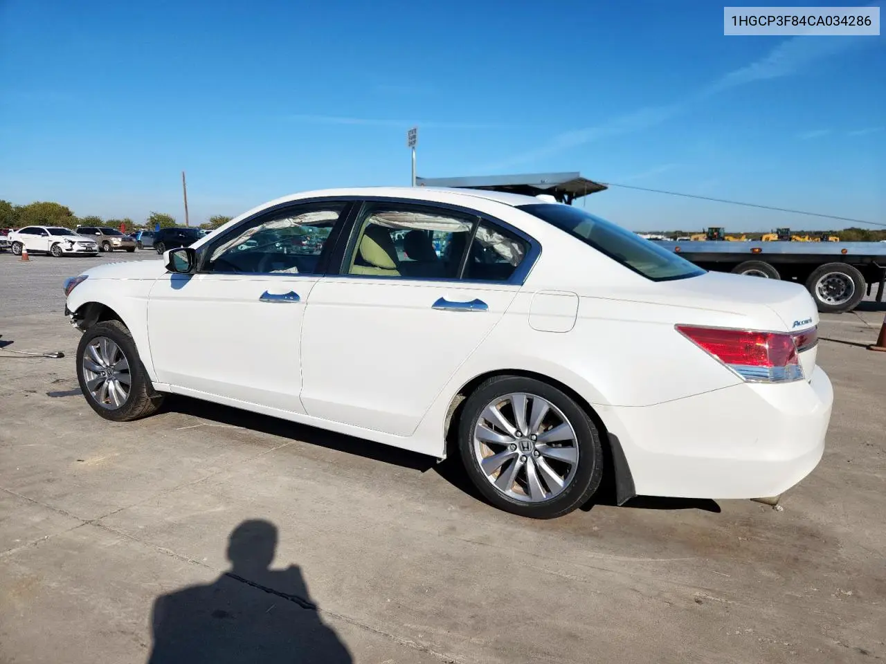 1HGCP3F84CA034286 2012 Honda Accord Exl