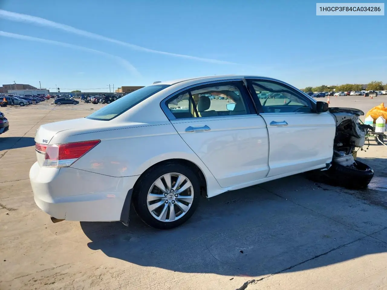 1HGCP3F84CA034286 2012 Honda Accord Exl