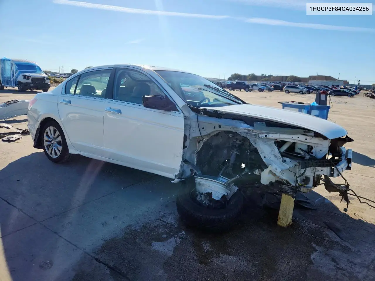 1HGCP3F84CA034286 2012 Honda Accord Exl