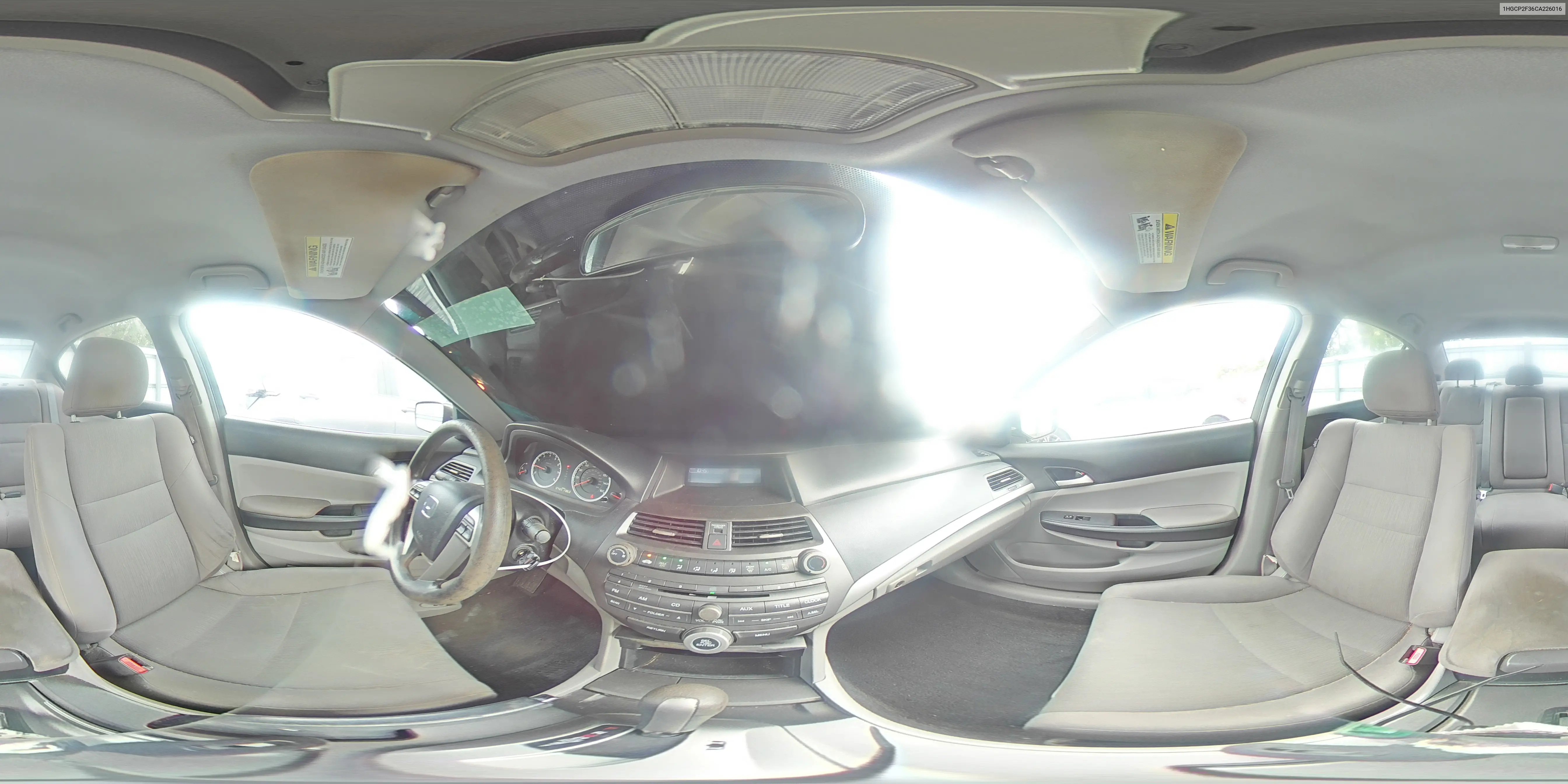1HGCP2F36CA226016 2012 Honda Accord Lx