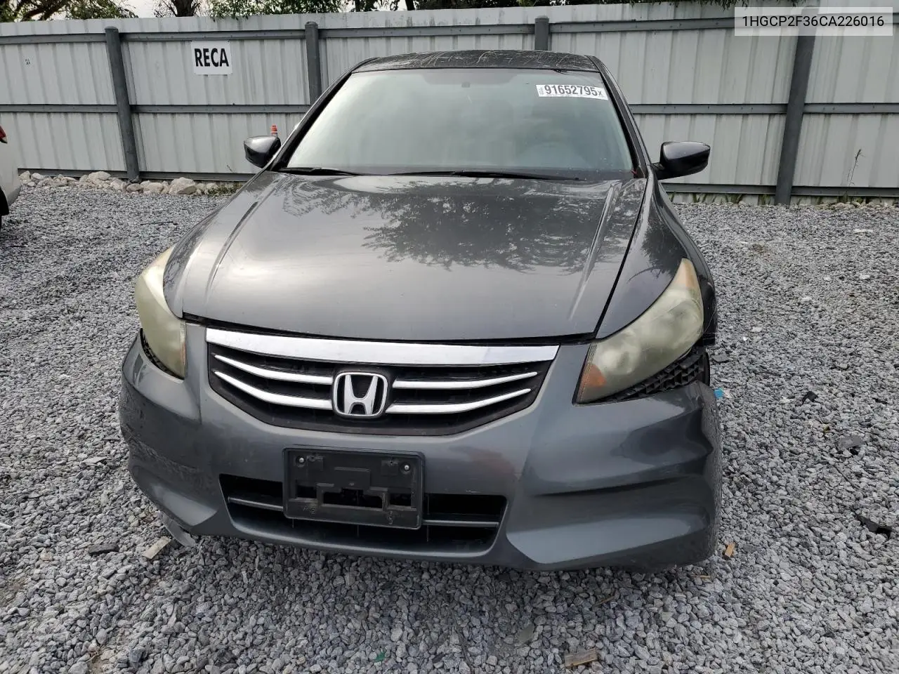 1HGCP2F36CA226016 2012 Honda Accord Lx