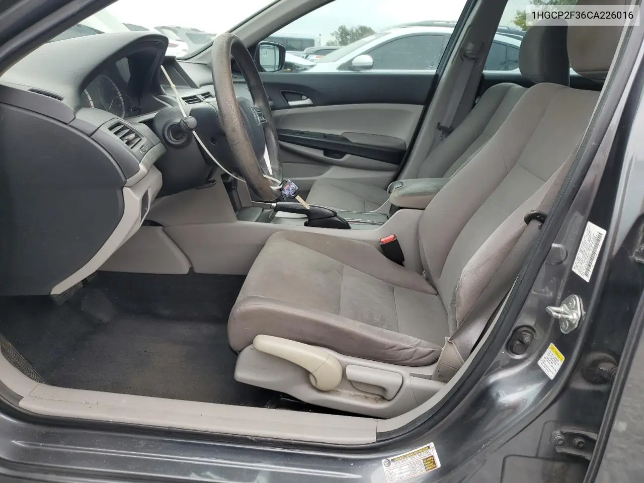 1HGCP2F36CA226016 2012 Honda Accord Lx