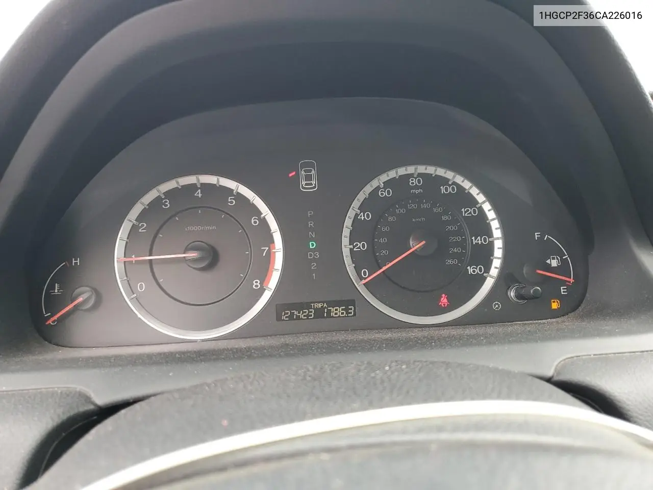 1HGCP2F36CA226016 2012 Honda Accord Lx