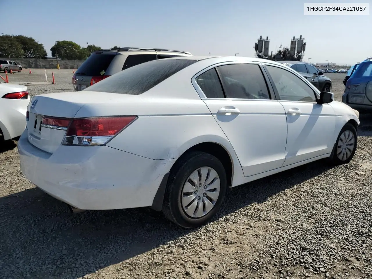 1HGCP2F34CA221087 2012 Honda Accord Lx