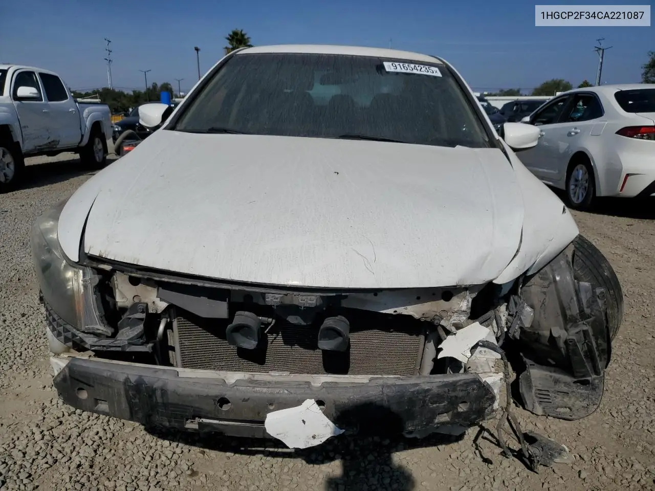 1HGCP2F34CA221087 2012 Honda Accord Lx