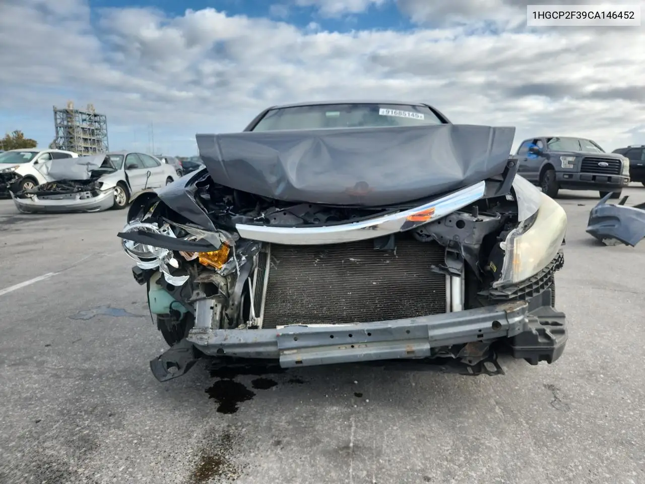1HGCP2F39CA146452 2012 Honda Accord Lx