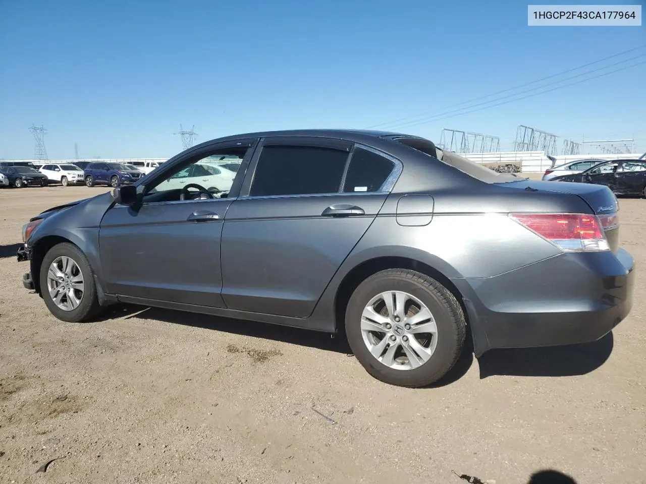 1HGCP2F43CA177964 2012 Honda Accord Lxp