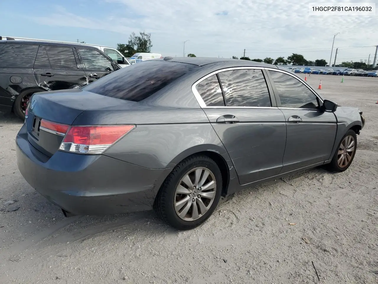 1HGCP2F81CA196032 2012 Honda Accord Exl