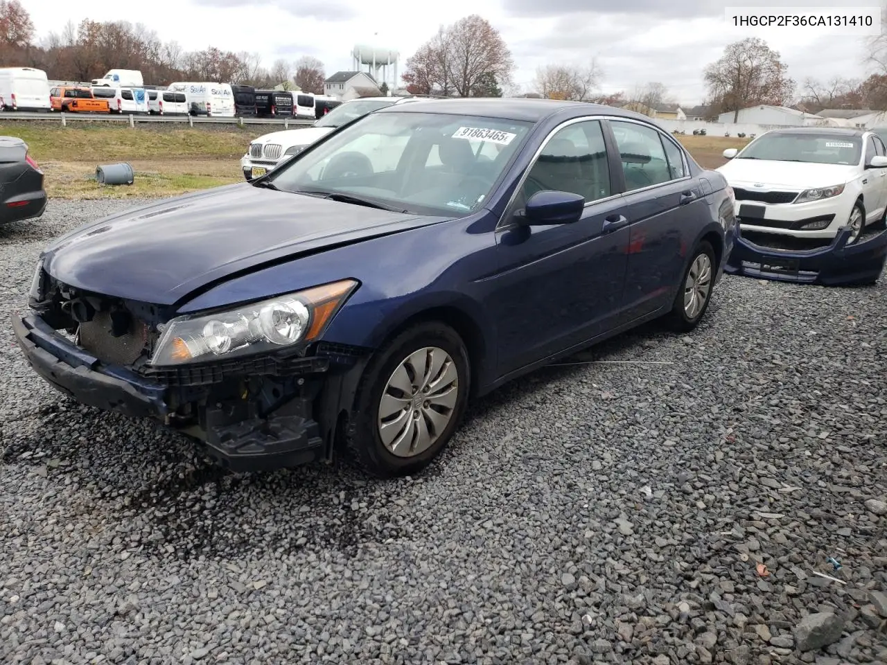 1HGCP2F36CA131410 2012 Honda Accord Lx