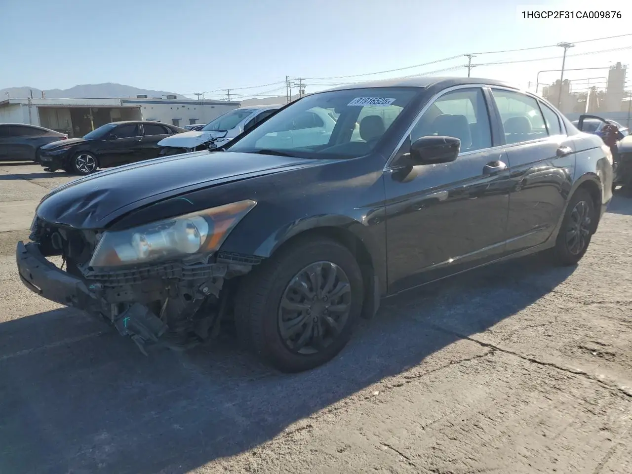 1HGCP2F31CA009876 2012 Honda Accord Lx