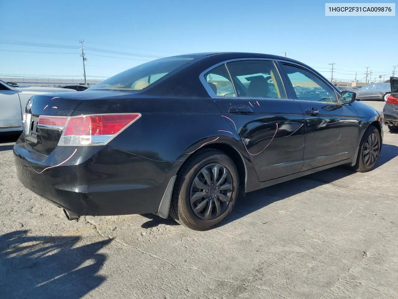 1HGCP2F31CA009876 2012 Honda Accord Lx
