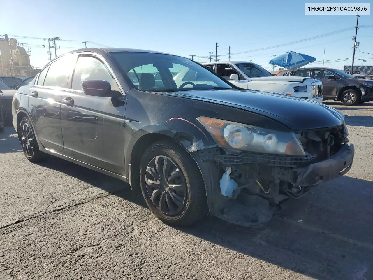 1HGCP2F31CA009876 2012 Honda Accord Lx