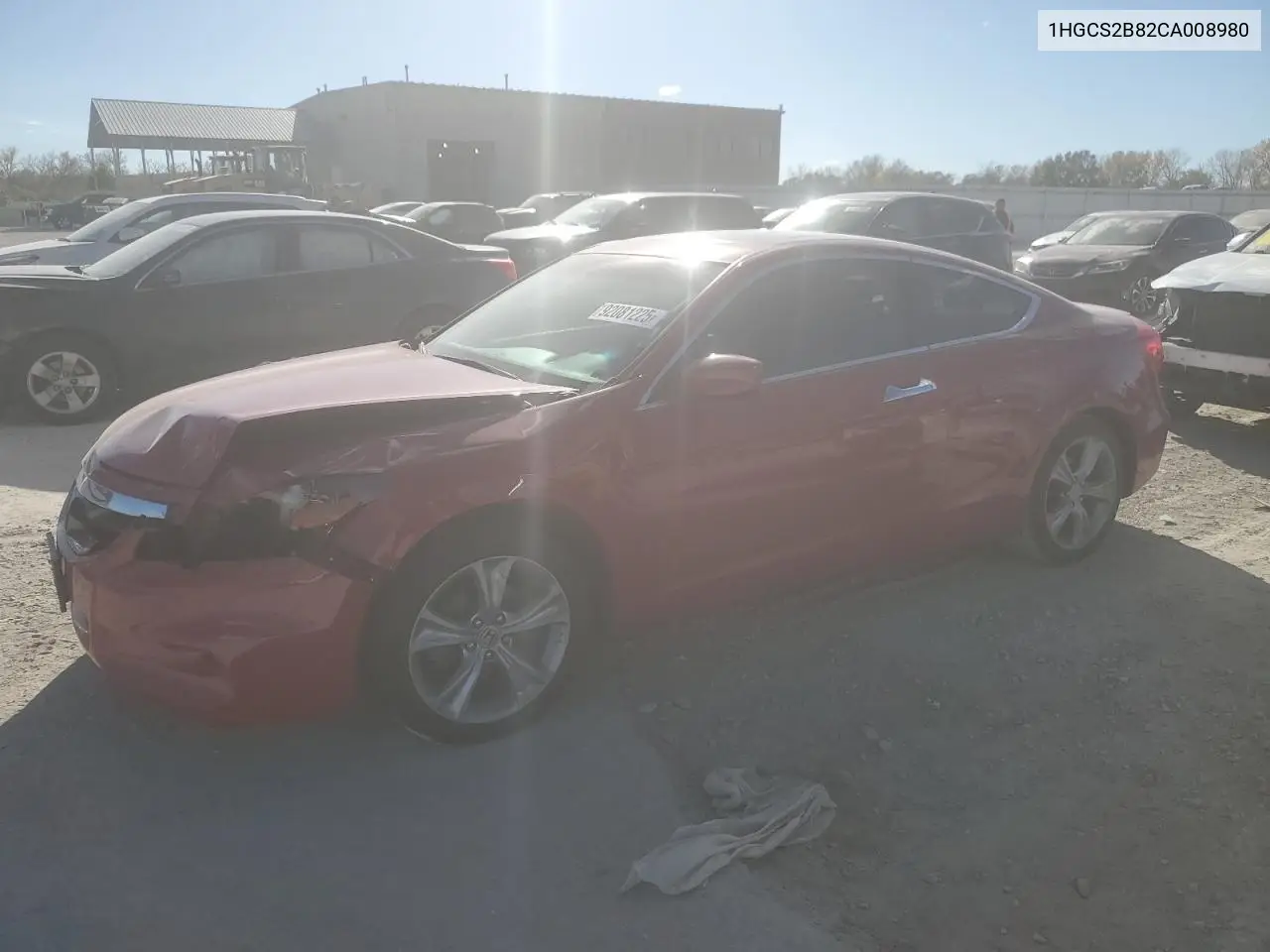 1HGCS2B82CA008980 2012 Honda Accord Exl