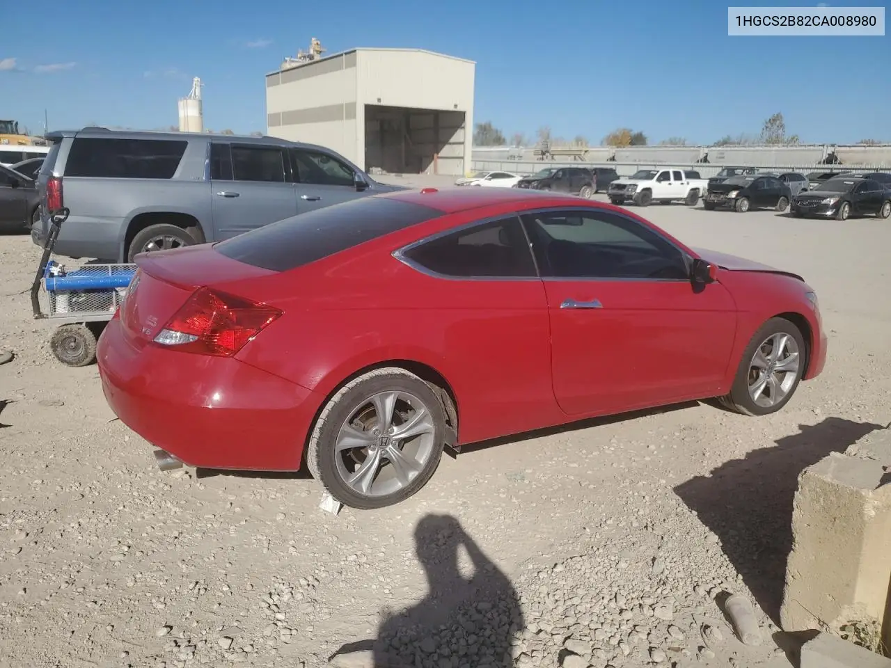 1HGCS2B82CA008980 2012 Honda Accord Exl