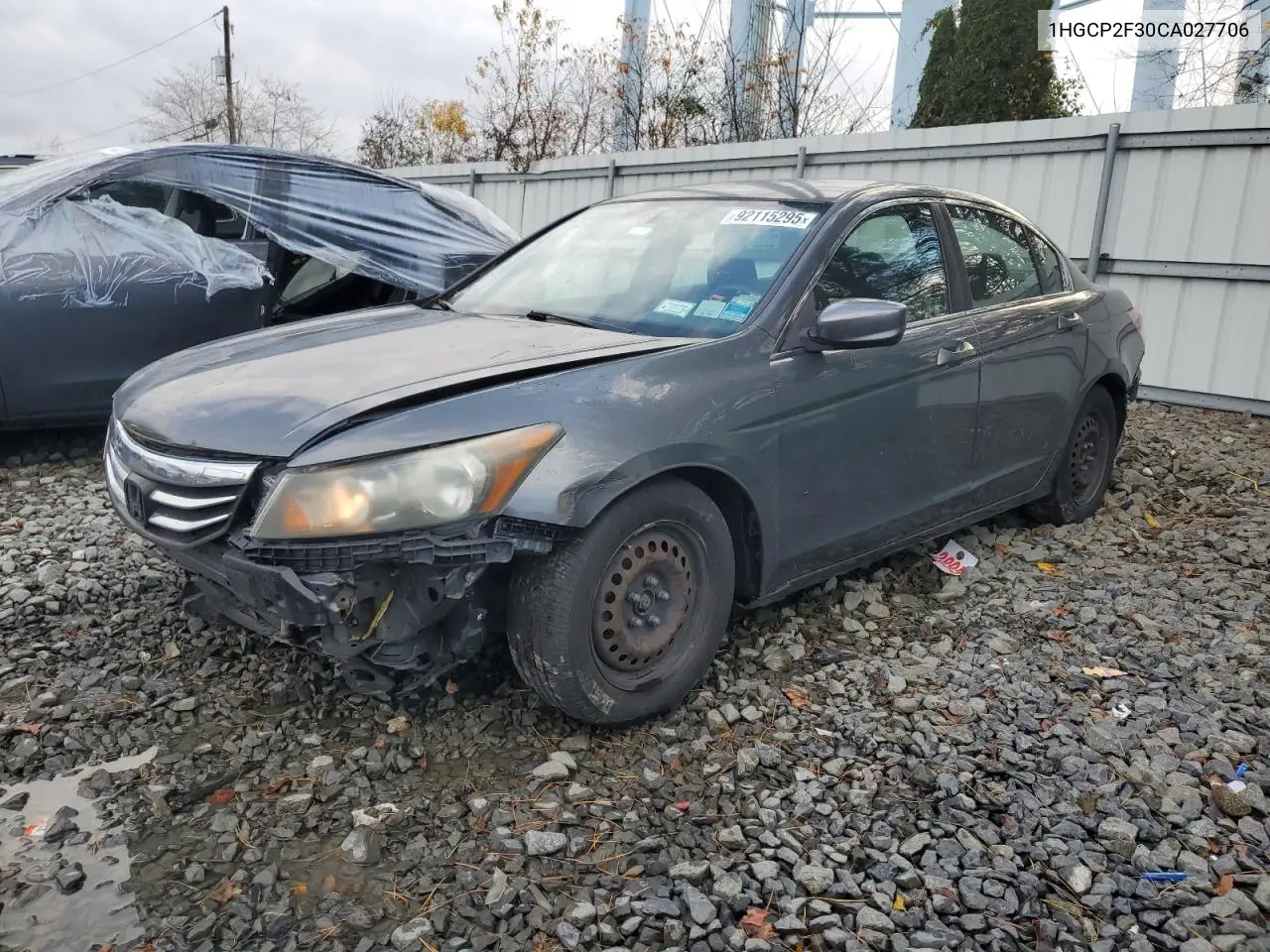 1HGCP2F30CA027706 2012 Honda Accord Lx