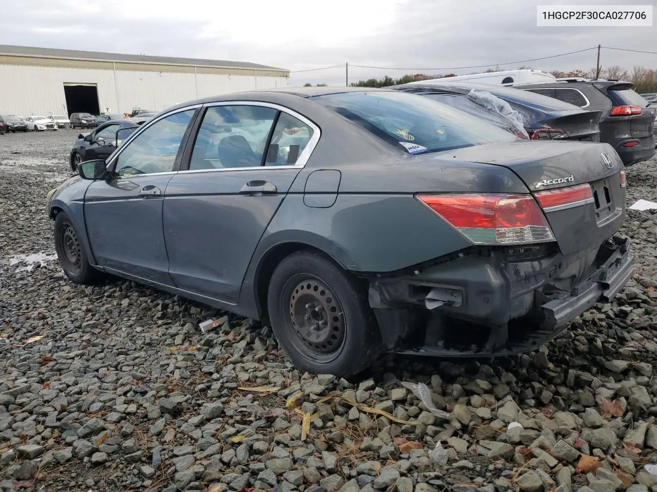 1HGCP2F30CA027706 2012 Honda Accord Lx