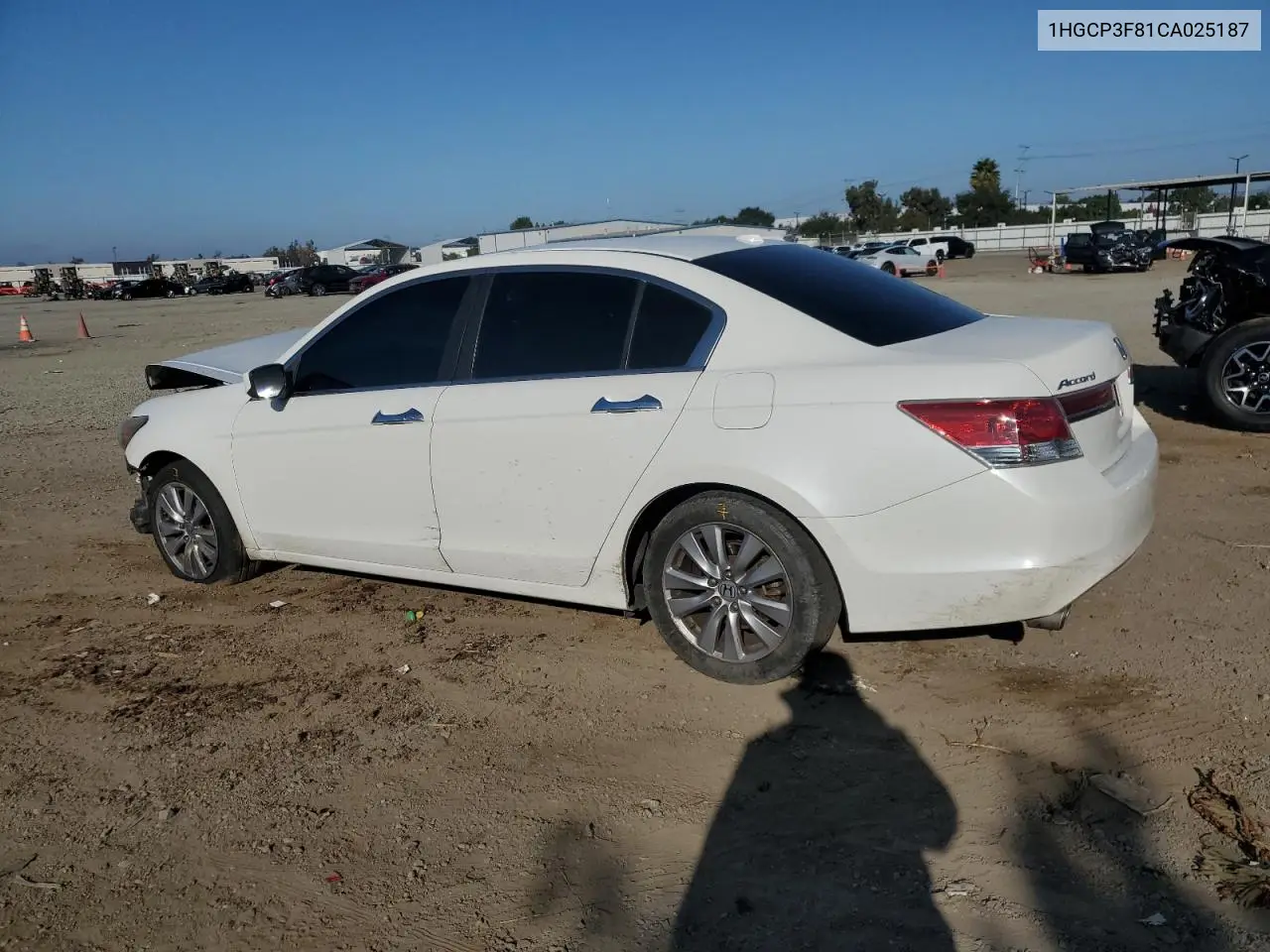 1HGCP3F81CA025187 2012 Honda Accord Exl