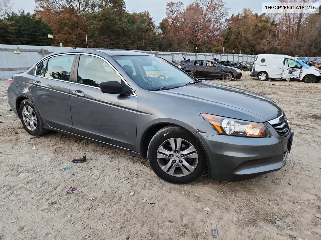 1HGCP2F64CA181216 2012 Honda Accord Se
