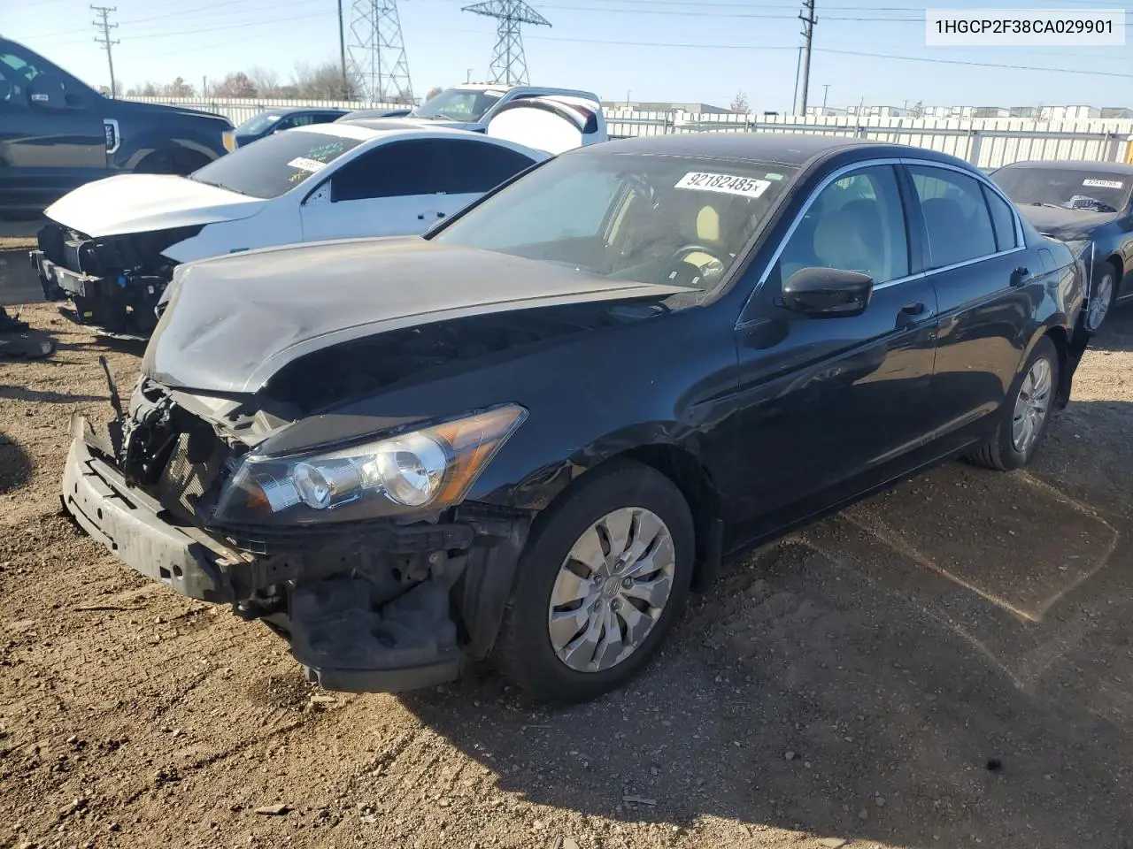 1HGCP2F38CA029901 2012 Honda Accord Lx
