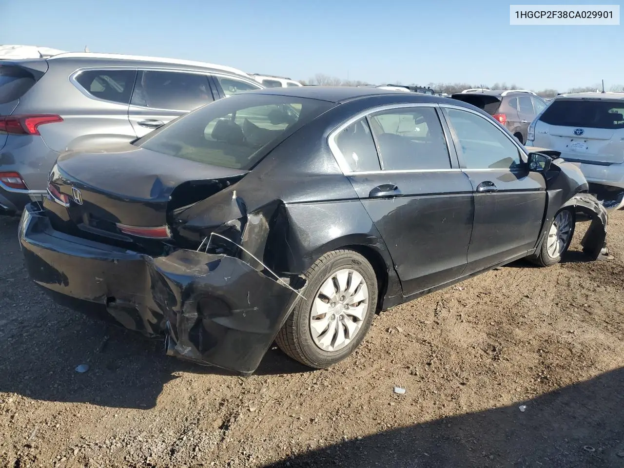 1HGCP2F38CA029901 2012 Honda Accord Lx