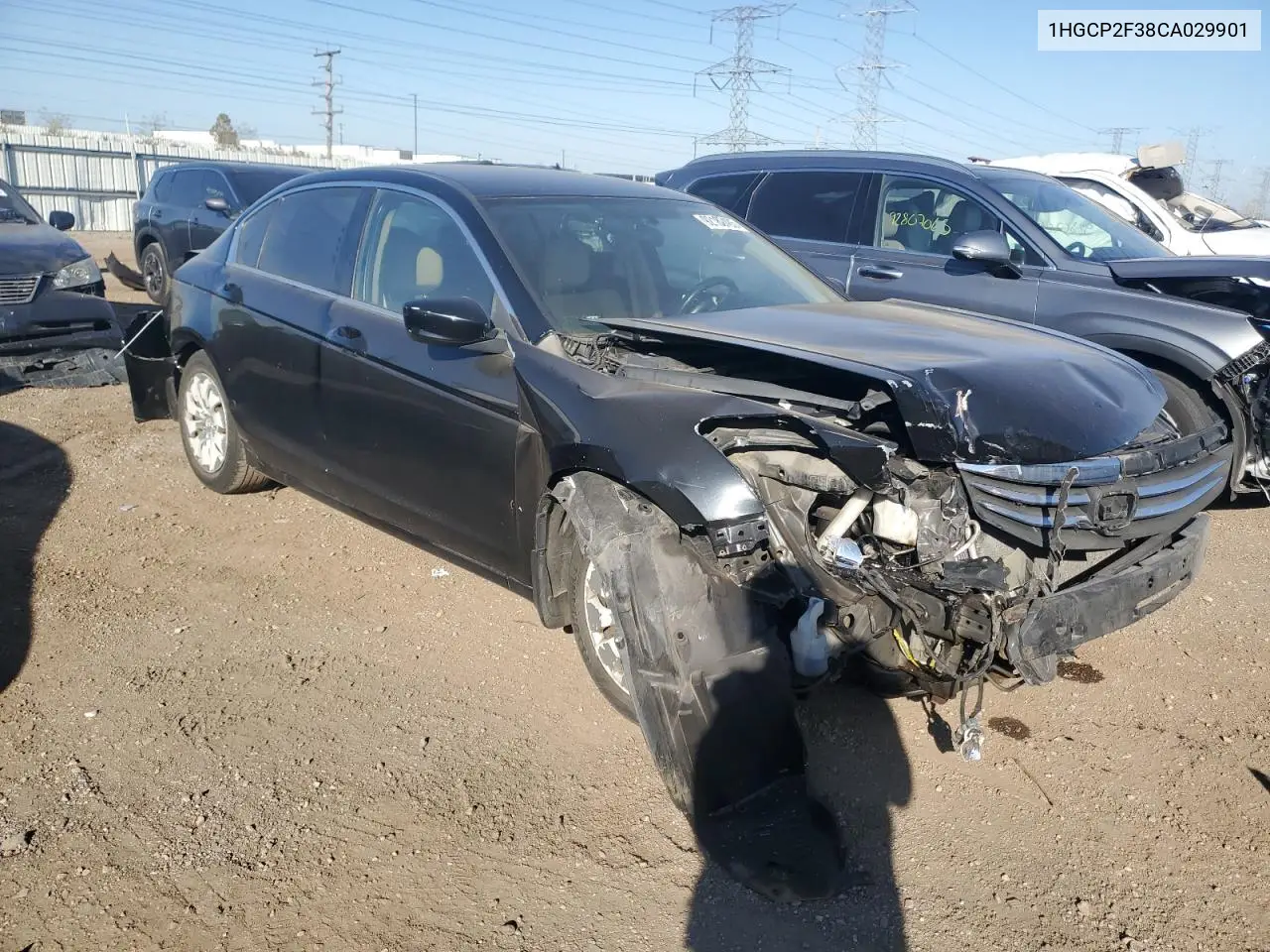 1HGCP2F38CA029901 2012 Honda Accord Lx