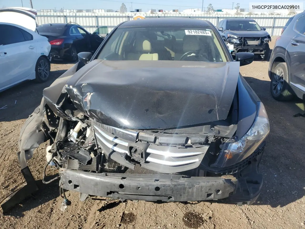 1HGCP2F38CA029901 2012 Honda Accord Lx