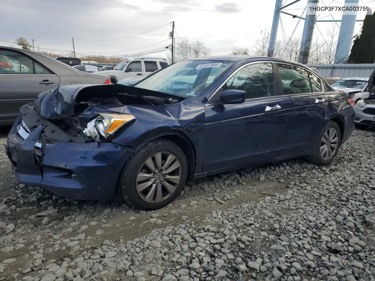 1HGCP3F7XCA003759 2012 Honda Accord Ex