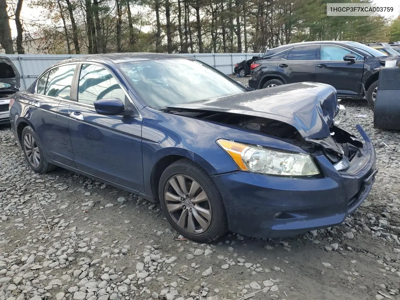 1HGCP3F7XCA003759 2012 Honda Accord Ex