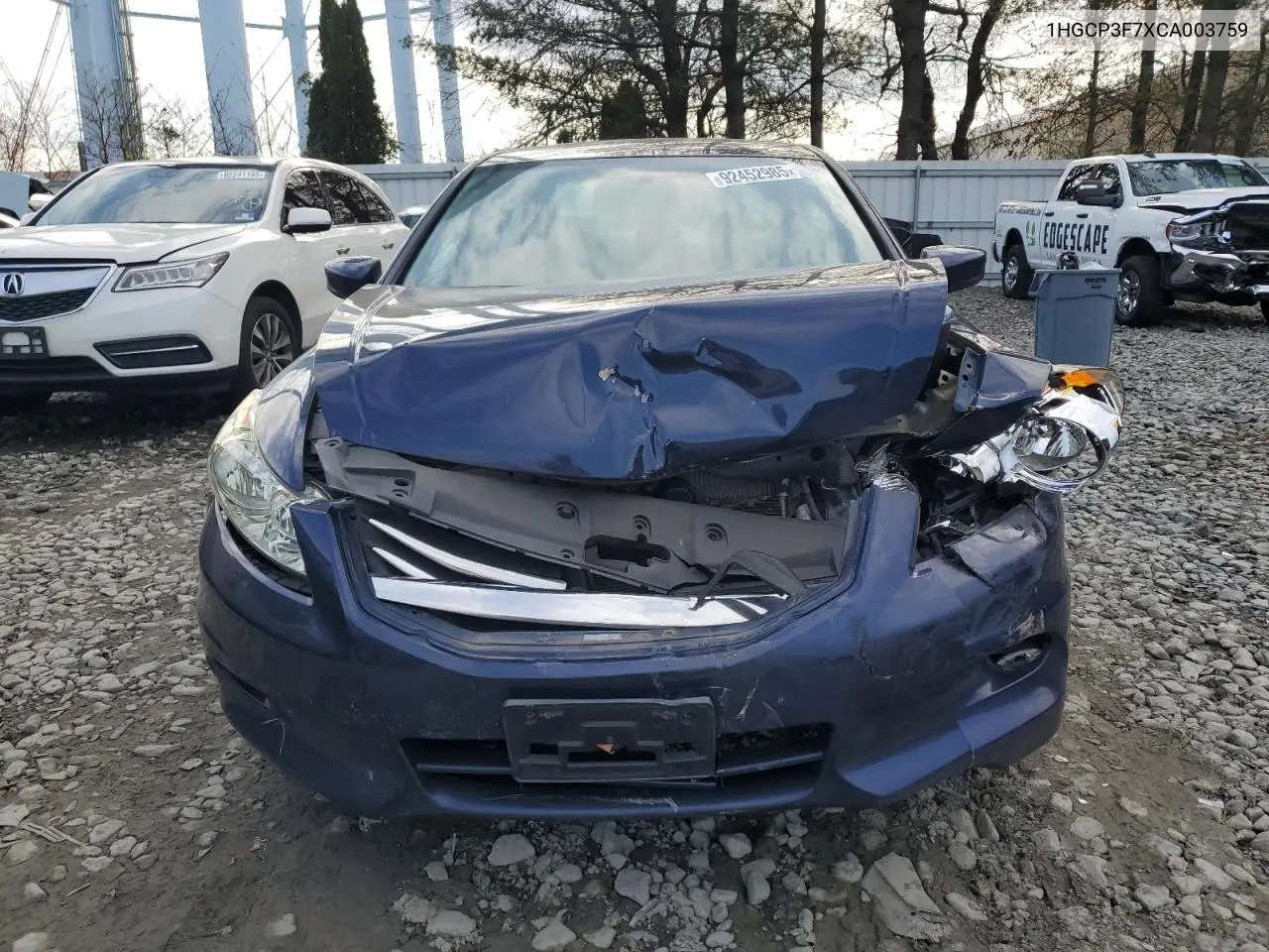 1HGCP3F7XCA003759 2012 Honda Accord Ex