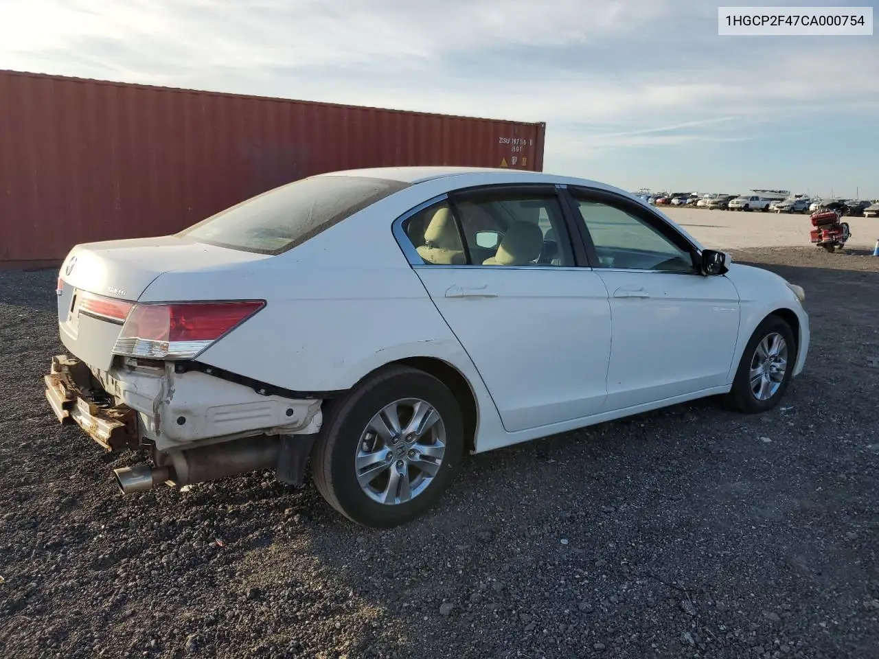 1HGCP2F47CA000754 2012 Honda Accord Lxp