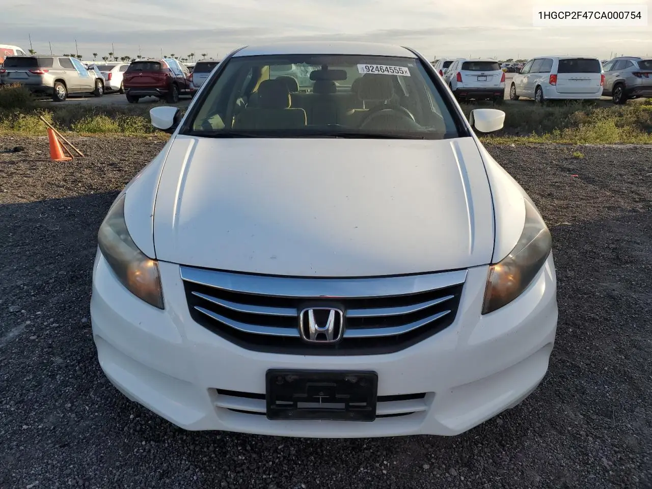 1HGCP2F47CA000754 2012 Honda Accord Lxp