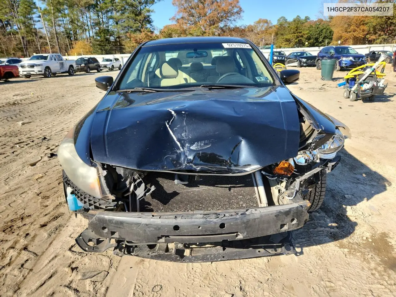 1HGCP2F37CA054207 2012 Honda Accord Lx