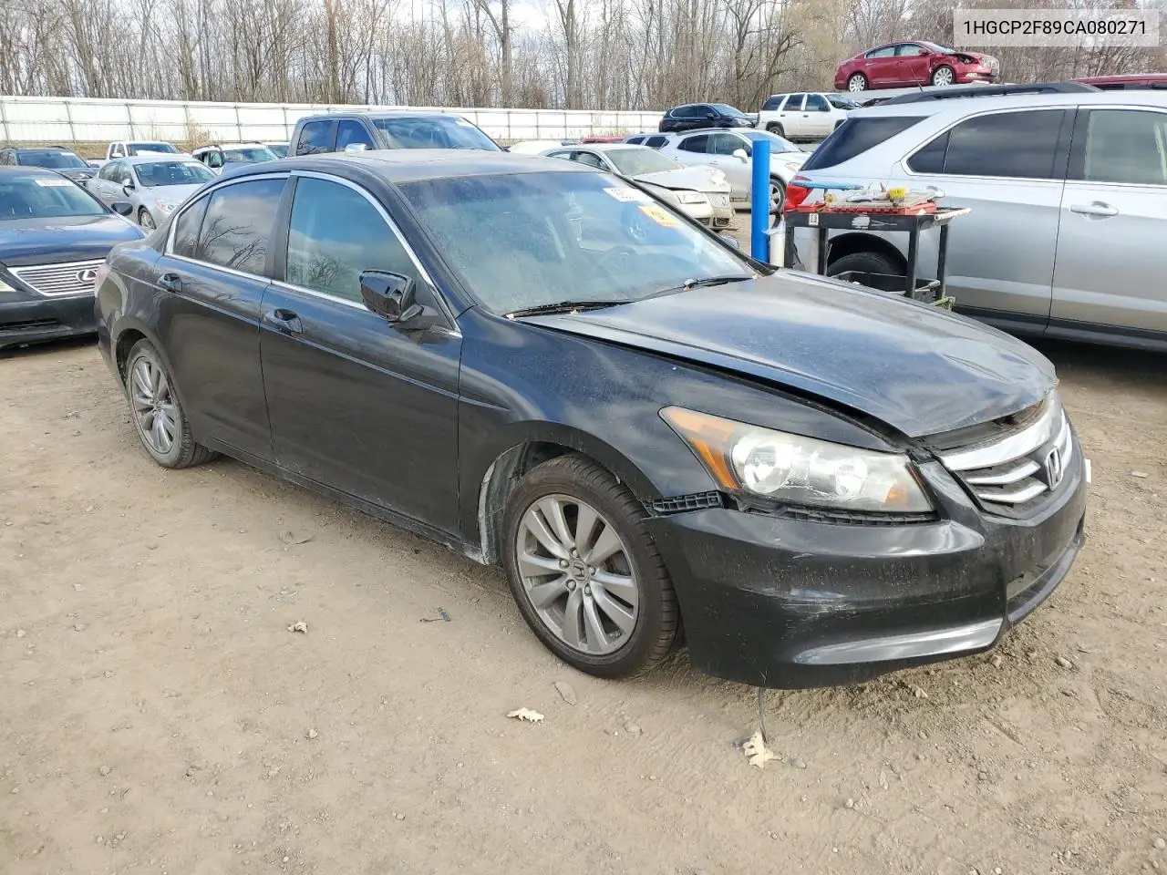 1HGCP2F89CA080271 2012 Honda Accord Exl