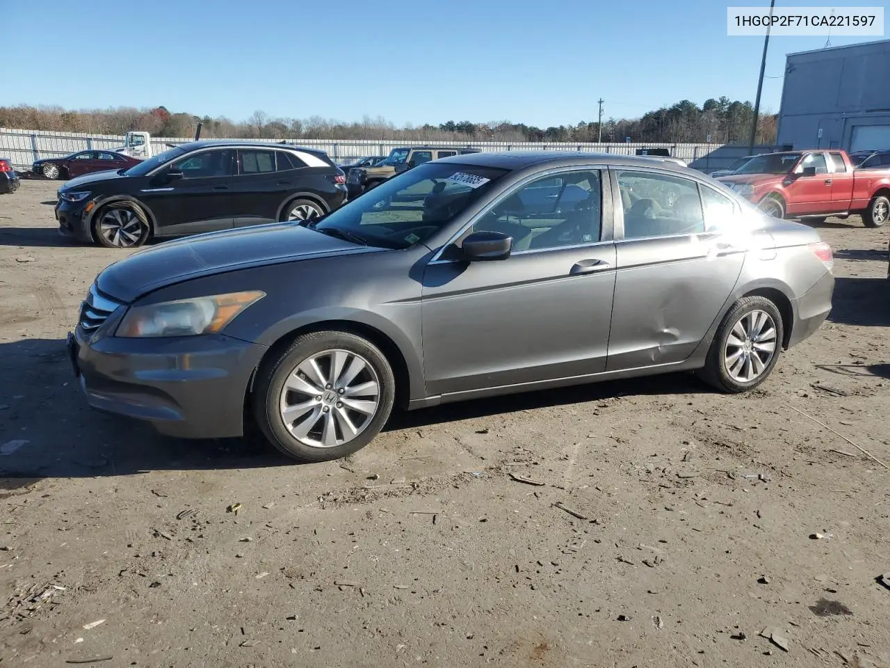1HGCP2F71CA221597 2012 Honda Accord Ex