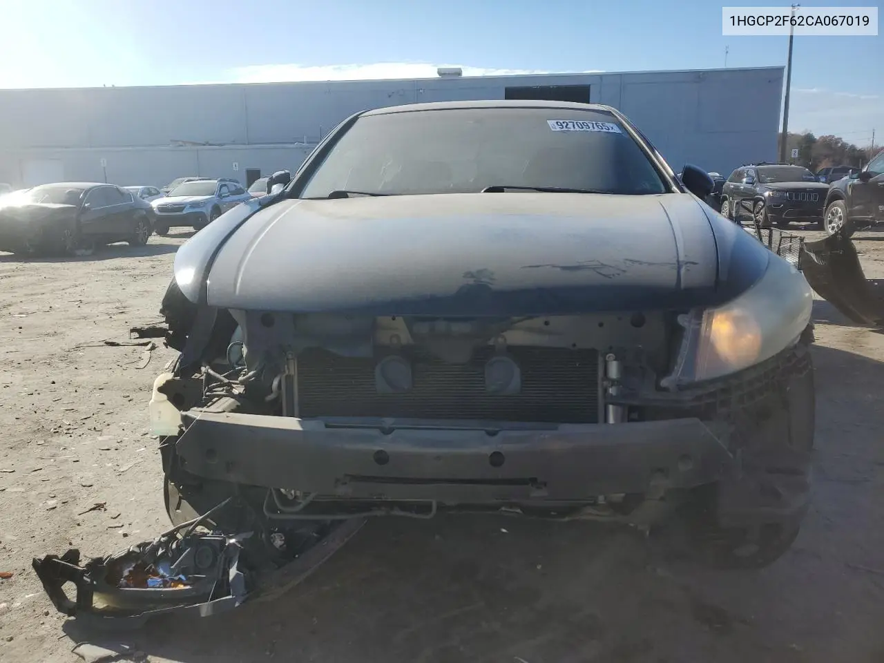 1HGCP2F62CA067019 2012 Honda Accord Se
