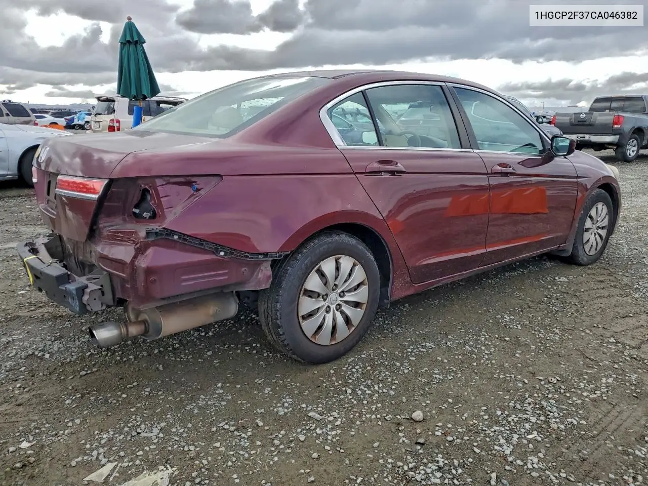 1HGCP2F37CA046382 2012 Honda Accord Lx