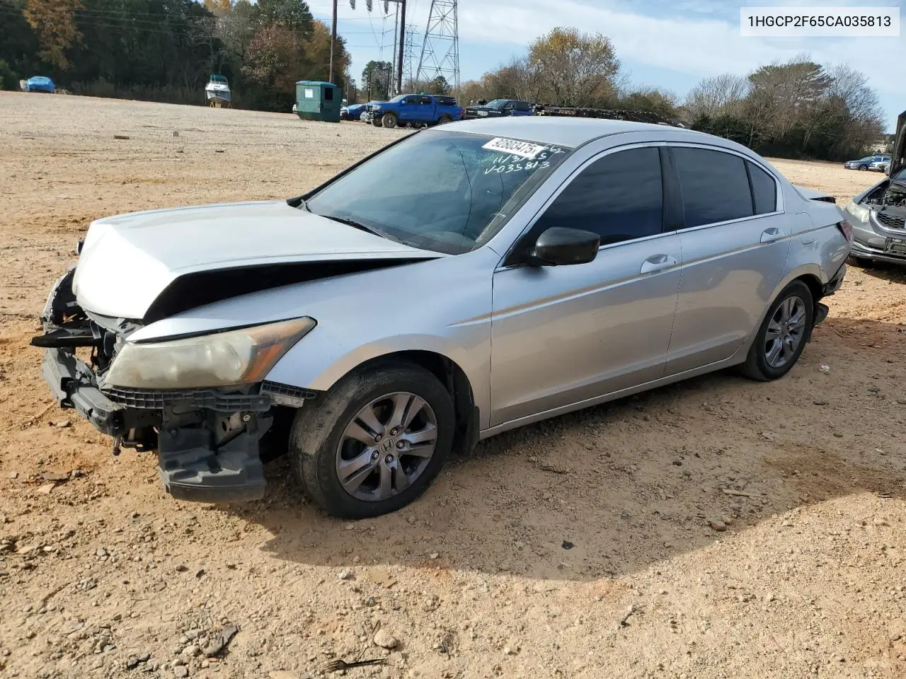 1HGCP2F65CA035813 2012 Honda Accord Se