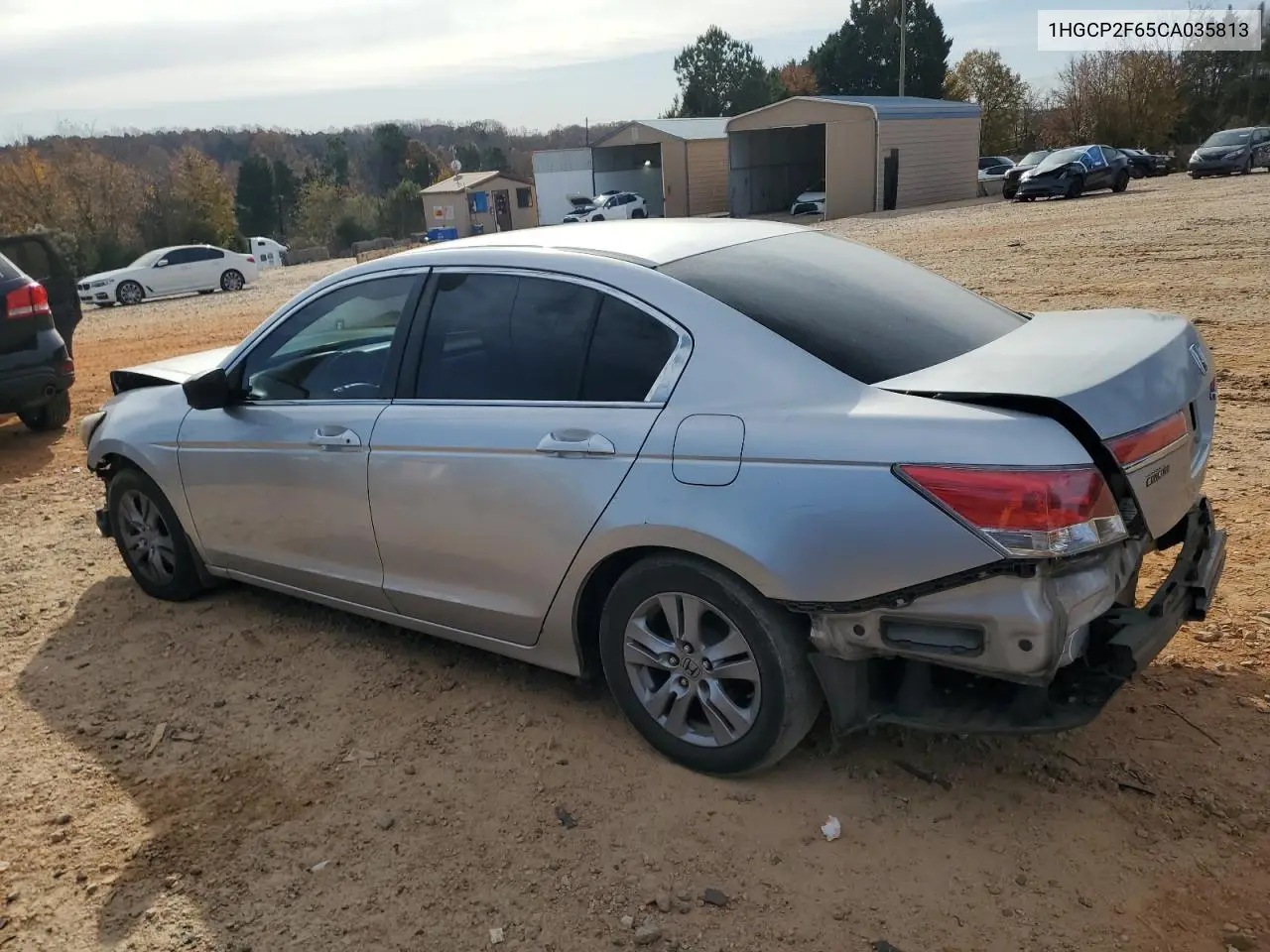 1HGCP2F65CA035813 2012 Honda Accord Se