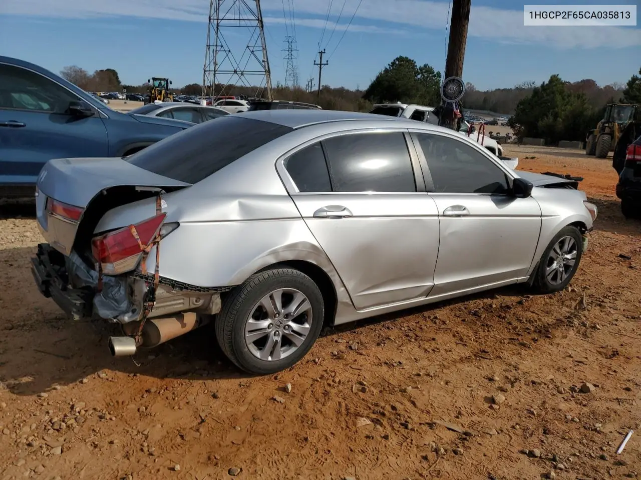 1HGCP2F65CA035813 2012 Honda Accord Se