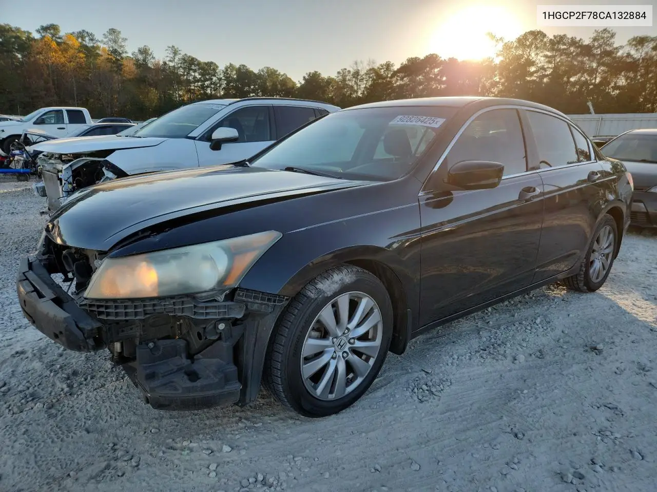 1HGCP2F78CA132884 2012 Honda Accord Ex