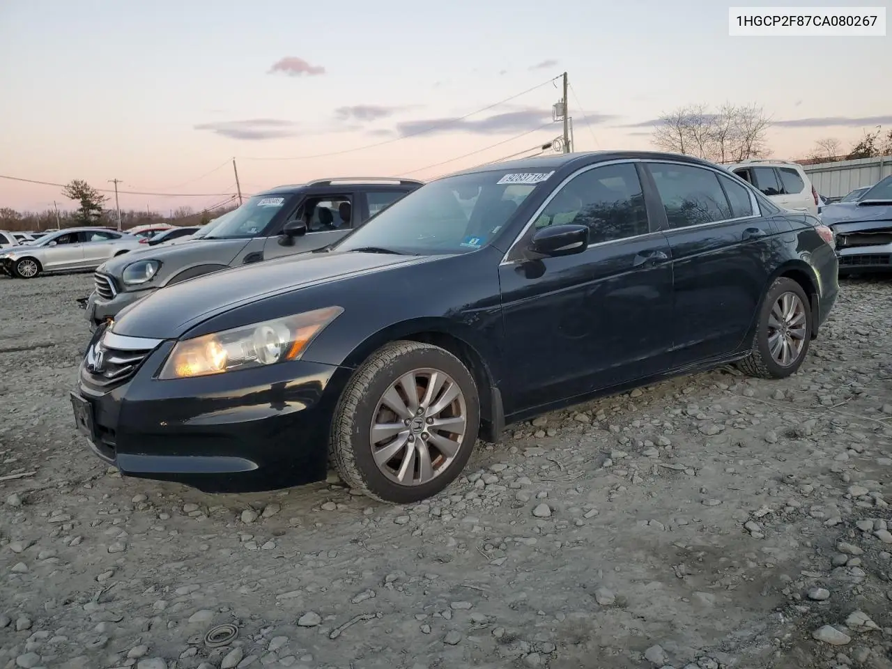 1HGCP2F87CA080267 2012 Honda Accord Exl