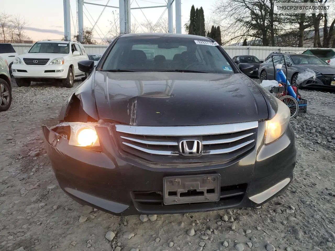 1HGCP2F87CA080267 2012 Honda Accord Exl