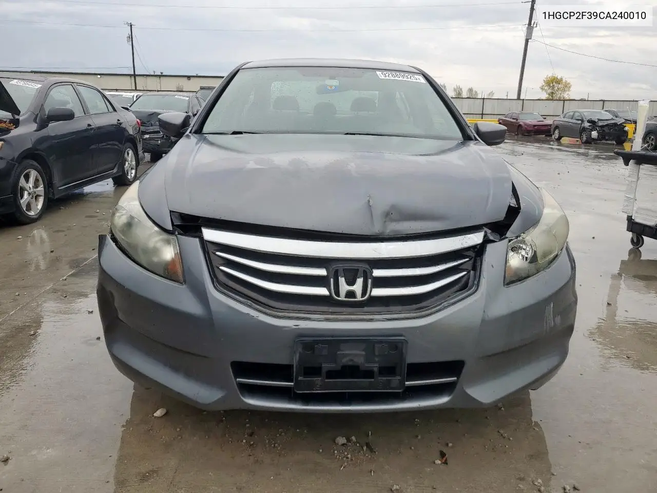 1HGCP2F39CA240010 2012 Honda Accord Lx