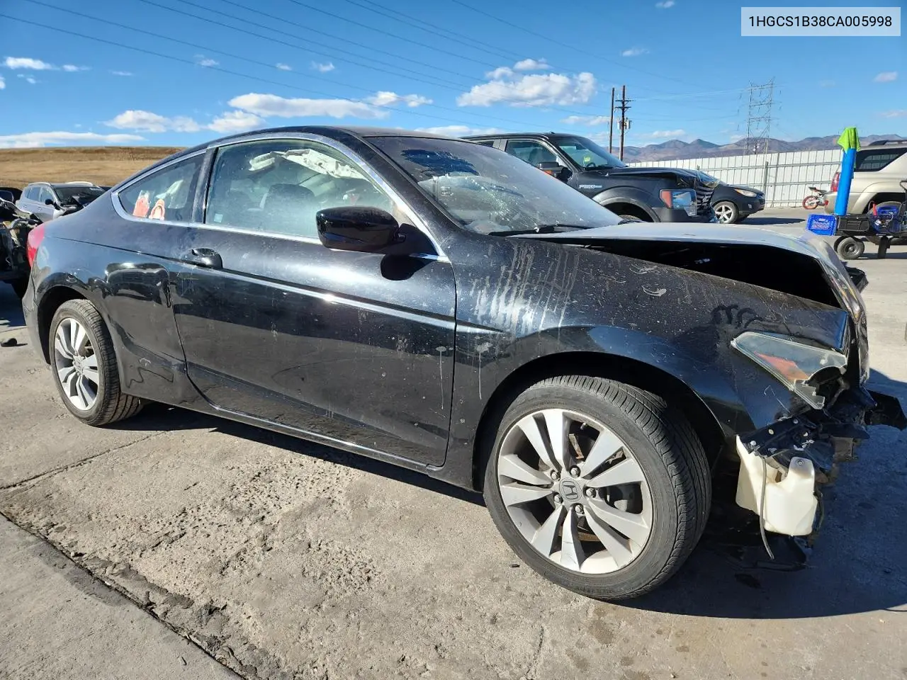 1HGCS1B38CA005998 2012 Honda Accord Lx